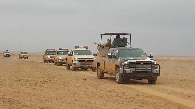الحشد الشعبي يعلن انطلاق عمليات “فرض السيادة” في صحراء النجف وكربلاء عبر أربعة محاور