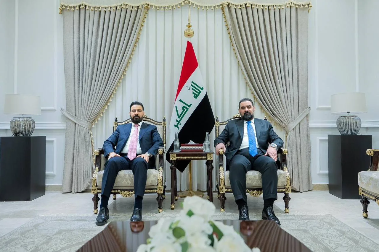 رئيس البرلمان يستقبل رئيس الوزراء المكلف قبيل جلسة منح الثقة