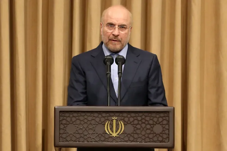 رئيس البرلمان الإيراني: يجب أن يعود أهالي جنوب لبنان إلى بيوتهم