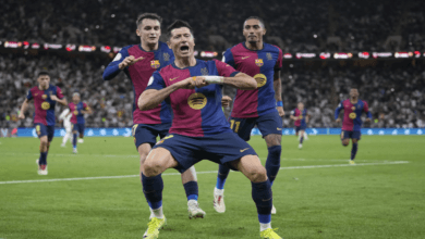 برشلونة يضرب ريال مدريد بخماسية ويتوج بكأس السوبر الإسباني